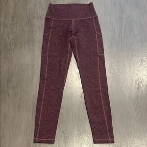 Aerie Purple Red Leggings